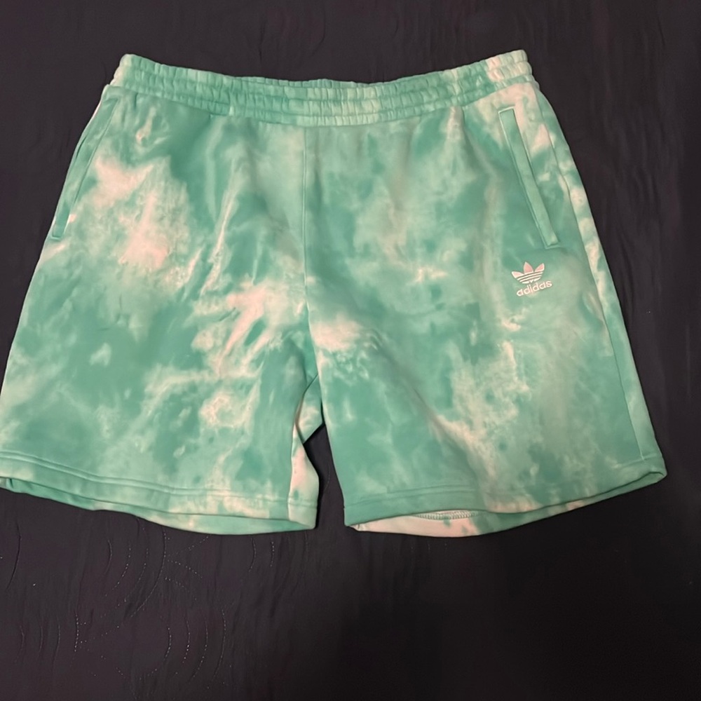 Adidas Adicolor Essentials Trefoil Tye Die - Shorts - Green